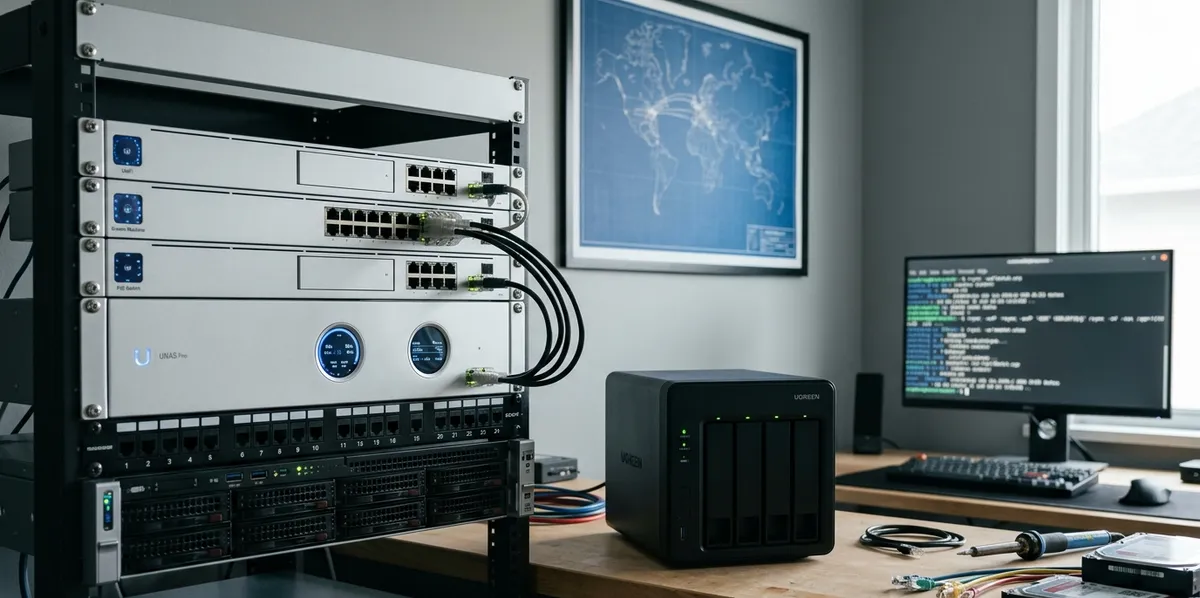 Escaping the Consumer NAS Wrapper: Migrating from Ugreen to UniFi Drive via SSH
